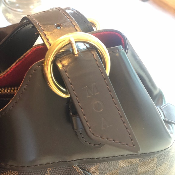 Louis Vuitton Sistina Damier Satchel Purse - Picture 4 of 9